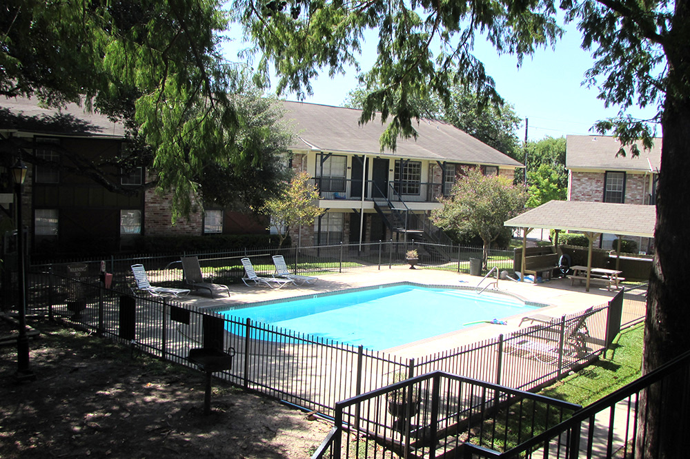 Englewood pool, sparkling and clean.